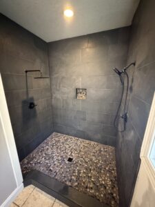 Schluter Shower System Installation in Asheville