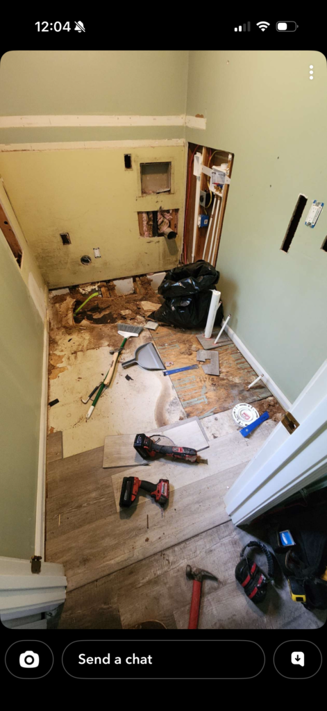 Bathroom Remodel and Laundry Installation in Asheville — asheville