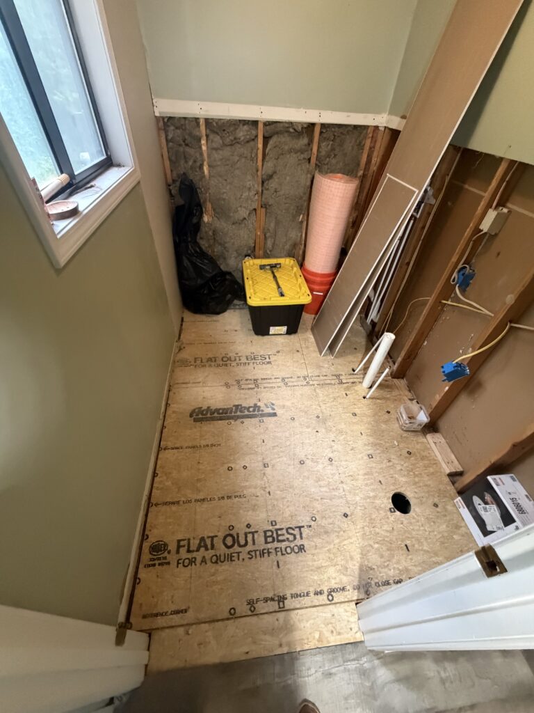 Bathroom Remodel and Laundry Installation in Asheville — asheville handyman