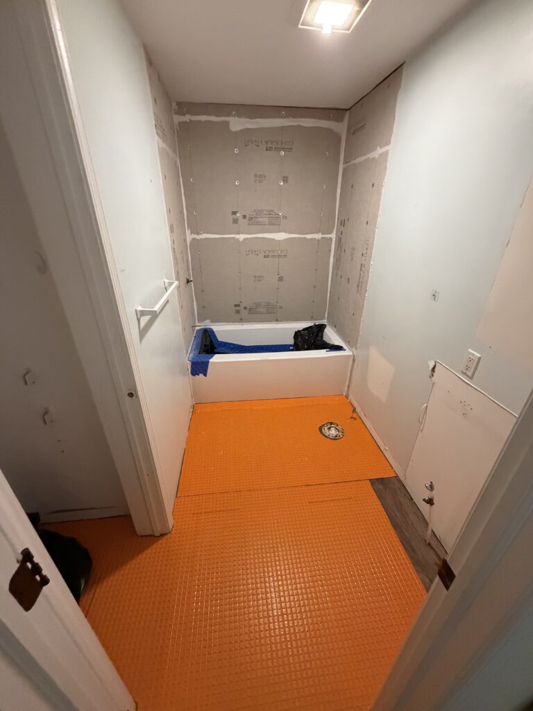 Bathroom Remodel in Asheville — bathroom gutting