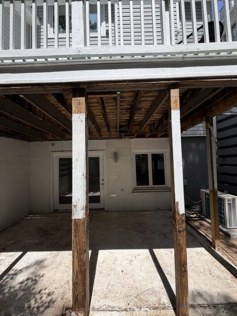 Deck Transformation and Composite Tile Installation in Asheville — composite deck tiles
