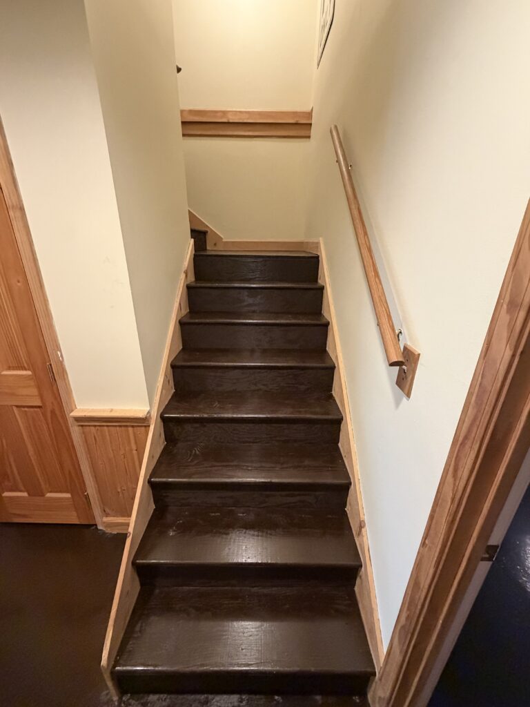 Basement Epoxy Flooring Installation in Weaverville — flooring installation