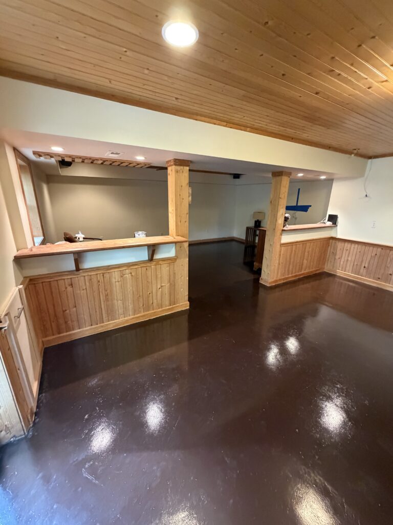 Basement Epoxy Flooring Installation in Weaverville — weaverville nc