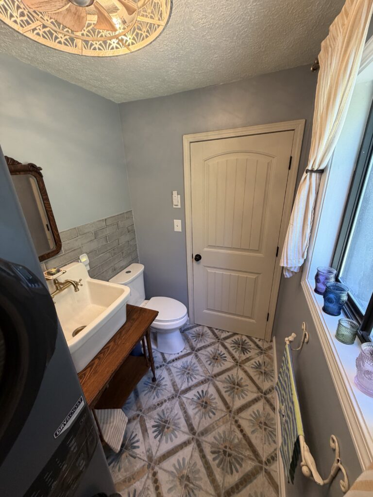 Bathroom Remodel and Laundry Installation in Asheville — laundry bath conversion