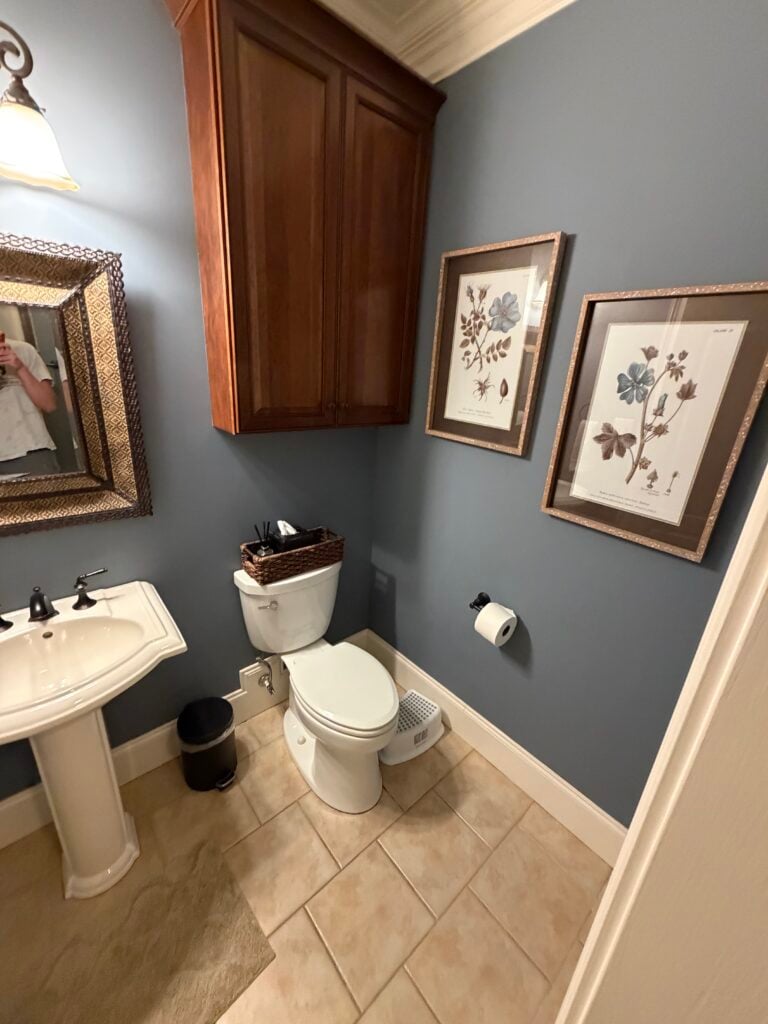 Bathroom Remodel with Custom Wainscoting in Asheville — bathroom remodel with custom wainscoting