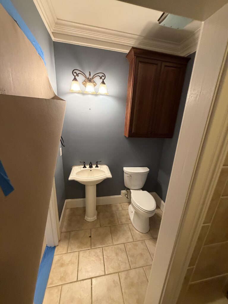 Bathroom Remodel with Custom Wainscoting in Asheville — asheville