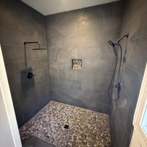 Schluter Shower System Installation in Asheville