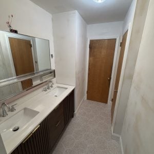 Retro Bathroom Remodel in Asheville